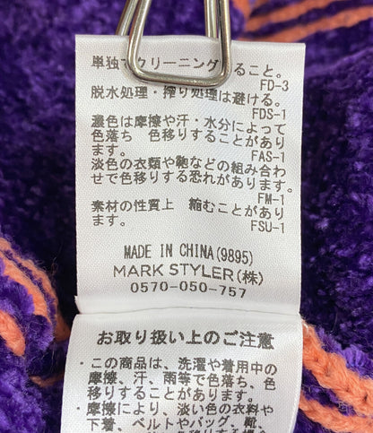 美品 PAMEO POSE カーディガン 2017年秋 MONSTER CORDIGAN 231752800101 レディース SIZE F パメオポーズ