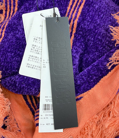 美品 PAMEO POSE カーディガン 2017年秋 MONSTER CORDIGAN 231752800101 レディース SIZE F パメオポーズ