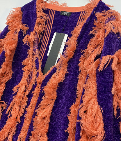 美品 PAMEO POSE カーディガン 2017年秋 MONSTER CORDIGAN 231752800101 レディース SIZE F パメオポーズ