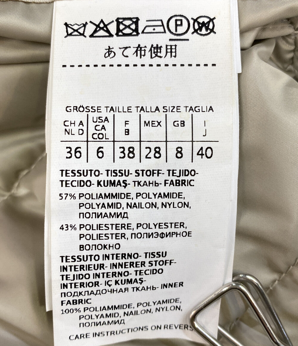 MAX MARA コート リバーシブル ダウンコート ベージュ ファー サイズ40 レディース SIZE 40 マックスマーラ