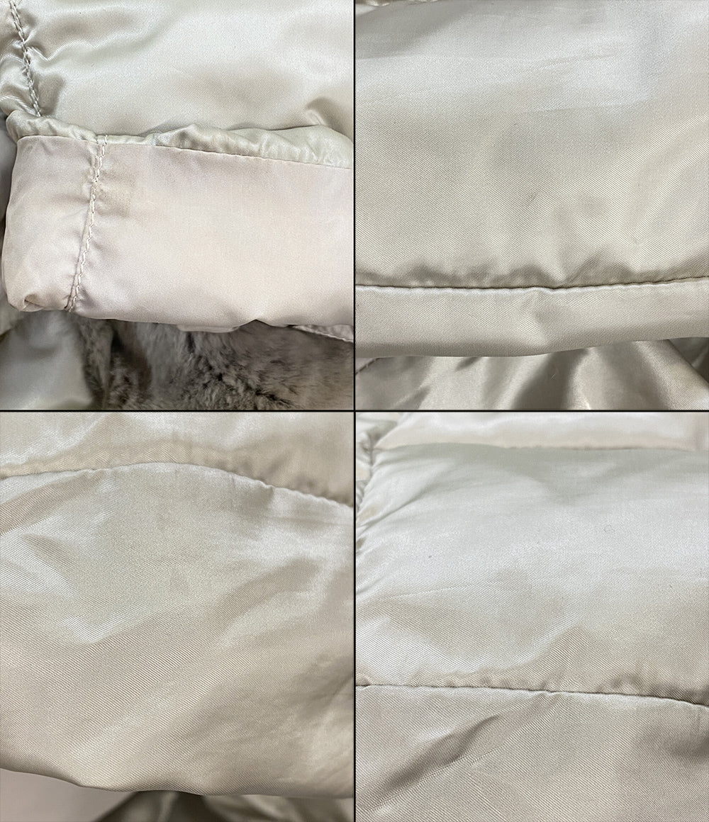 MAX MARA コート リバーシブル ダウンコート ベージュ ファー サイズ40 レディース SIZE 40 マックスマーラ