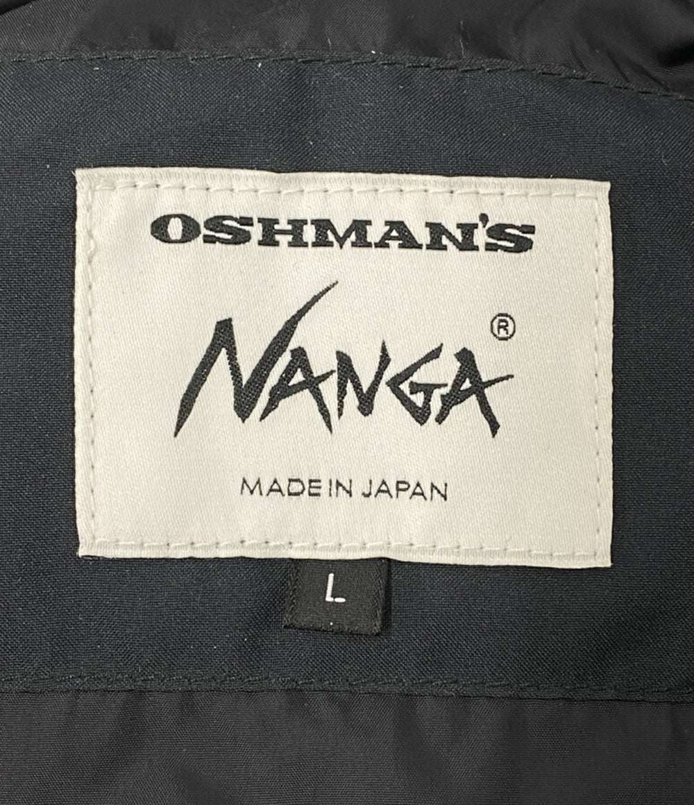 NANGA × OSHMANS ナンガ オッシュマンズ ダウンジャケット ハッピースーツ メンズ SIZE L