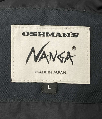 NANGA × OSHMANS ナンガ オッシュマンズ ダウンジャケット ハッピースーツ メンズ SIZE L