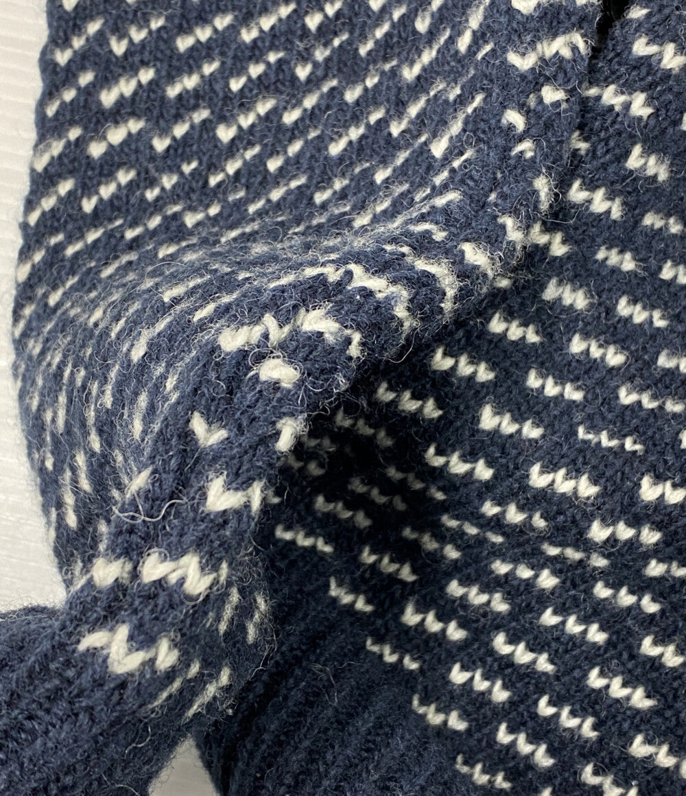 L.L.Bean ニット バーズアイ ノルウェー製 259447 メンズ SIZE S エルエルビーン