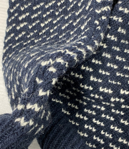 L.L.Bean ニット バーズアイ ノルウェー製 259447 メンズ SIZE S エルエルビーン