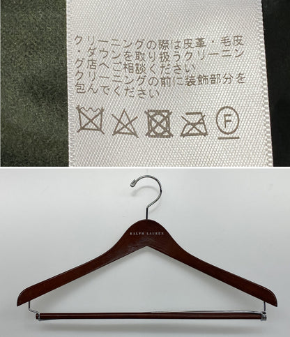 美品 POLO COUNTRY ポロカントリ― ピーコート シアリングカラー チェック ランチ ボア 2024 メンズ SIZE L