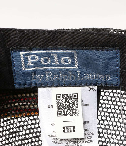 美品 POLO RALPH LAUREN キャンバス トラッカー キャップ Ralph's Grage メンズ SIZE 55-61cm ポロ・ラルフローレン
