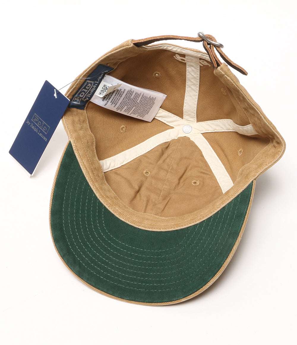 美品 POLO RALPH LAUREN ロゴツイルボールキャップ The Ralph 26SS メンズ SIZE 54-63cm ポロ・ラルフローレン