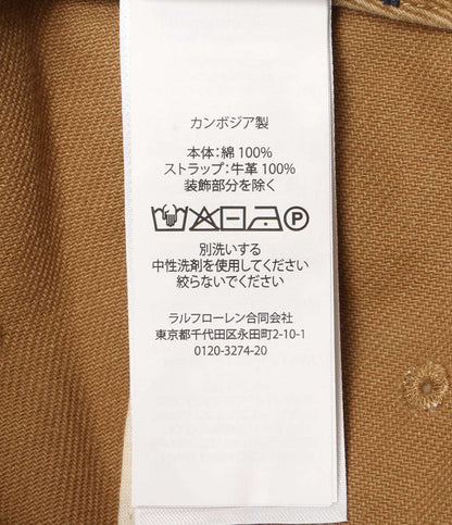 美品 POLO RALPH LAUREN ロゴツイルボールキャップ The Ralph 26SS メンズ SIZE 54-63cm ポロ・ラルフローレン