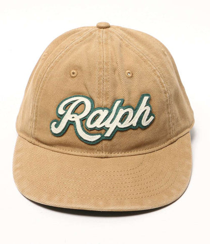 美品 POLO RALPH LAUREN ロゴツイルボールキャップ The Ralph 26SS メンズ SIZE 54-63cm ポロ・ラルフローレン
