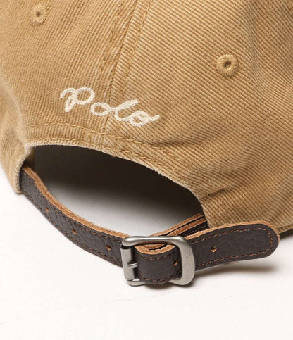 美品 POLO RALPH LAUREN ロゴツイルボールキャップ The Ralph 26SS メンズ SIZE 54-63cm ポロ・ラルフローレン