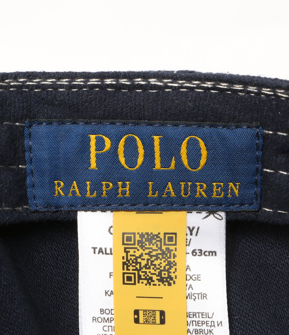 美品 POLO RALPH LAUREN ブラッシュドシャモアボールキャップ 26SS メンズ SIZE 53-63cm ポロ・ラルフローレン