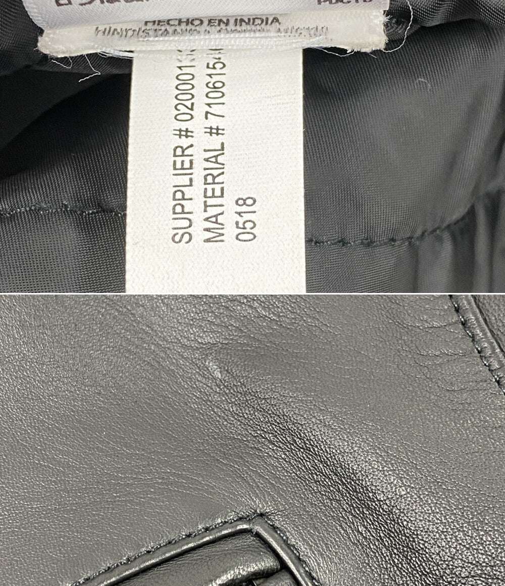 POLO RALPH LAUREN シングルライダースジャケット 羊革 メンズ SIZE L
