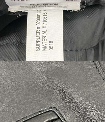 POLO RALPH LAUREN シングルライダースジャケット 羊革 メンズ SIZE L ポロ・ラルフローレン