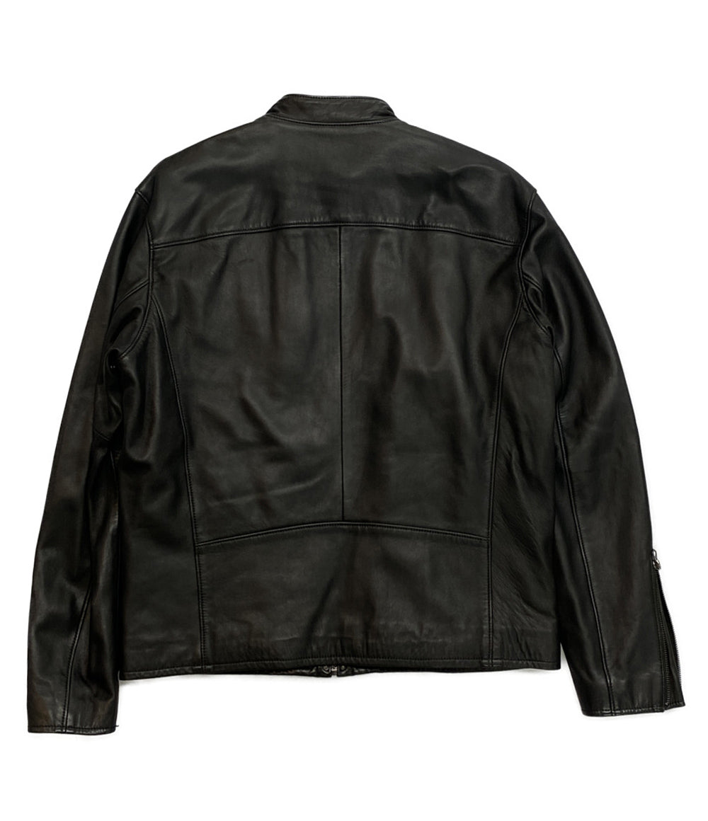 POLO RALPH LAUREN シングルライダースジャケット 羊革 メンズ SIZE L