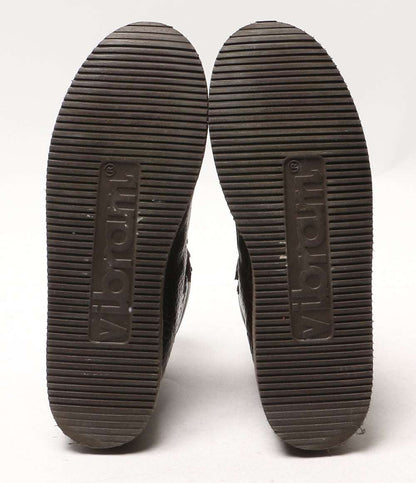 美品 DIEMME ブーツ マウンテン 型押しレザー ブラウン vibram イタリア製 メンズ SIZE 41 ディエッメ