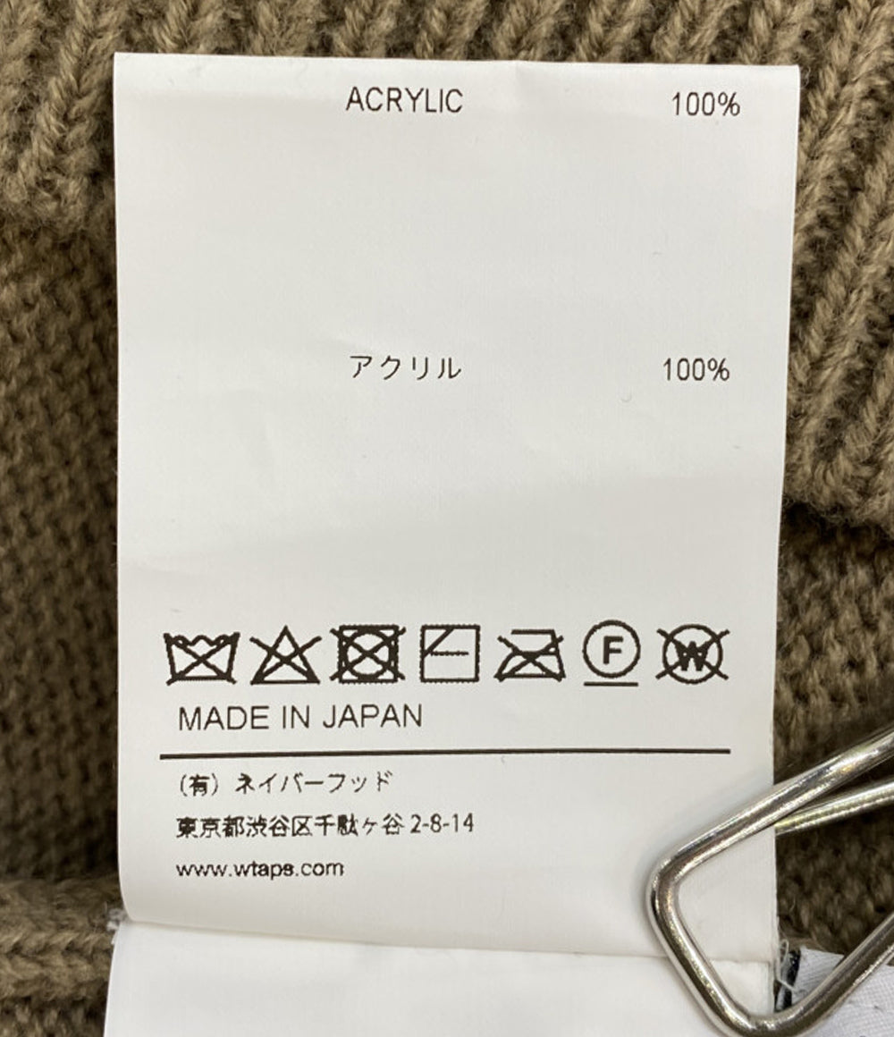 WTAPS ニット 212MADT-KNM02 VIBES SWEATER 21AW メンズ SIZE 4 ダブル