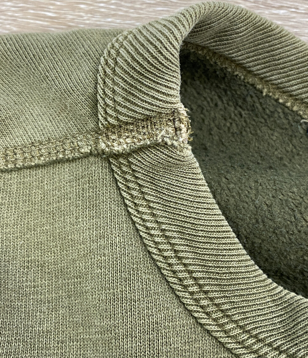 POLO RALPH LAUREN スウェット 前V FORT DAVID OLIVE カナダ限定 メンズ SIZE XL ポロ・ラルフローレン