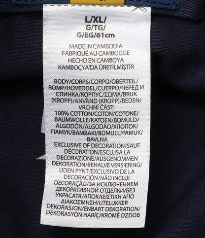美品 POLO RALPH LAUREN POLO ベア ツイル バケット ハット NAVY メンズ SIZE L/XL ポロ・ラルフローレン