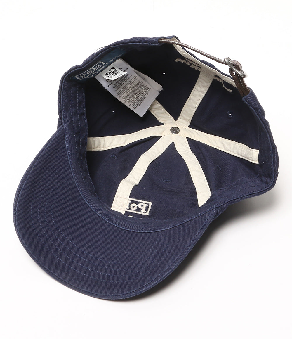 POLO RALPH LAUREN ロゴエンブロイダリー ツイル ボール キャップ NAVY メンズ SIZE O/S ポロ・ラルフローレン