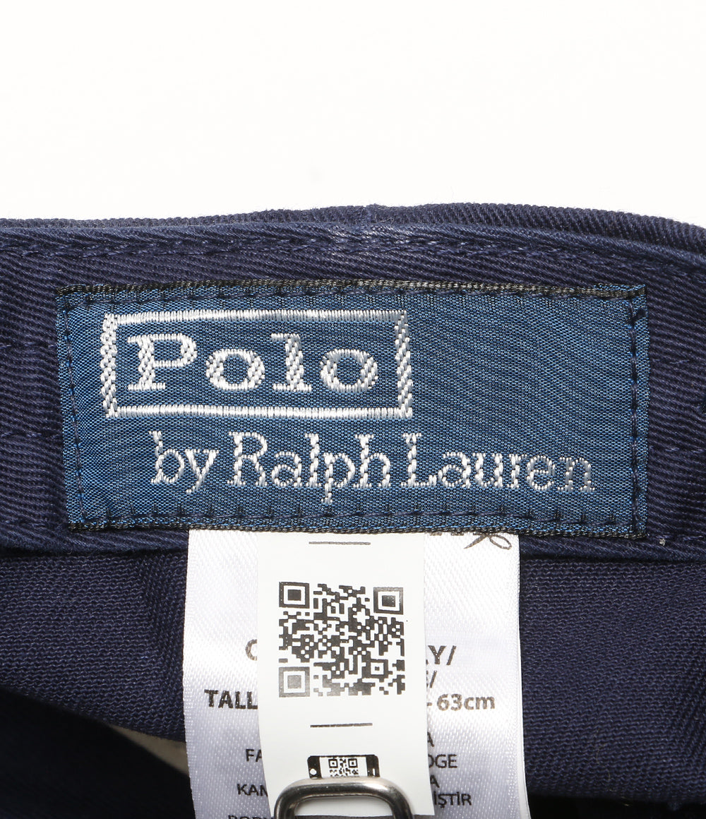 POLO RALPH LAUREN ロゴエンブロイダリー ツイル ボール キャップ NAVY メンズ SIZE O/S ポロ・ラルフローレン