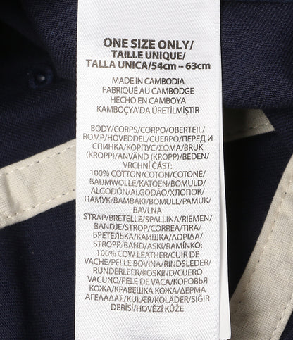 POLO RALPH LAUREN ロゴエンブロイダリー ツイル ボール キャップ NAVY メンズ SIZE O/S ポロ・ラルフローレン