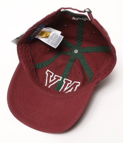 POLO RALPH LAUREN キャップ NY パッチ ツイル ボール キャップ バーガンディー メンズ SIZE O/S ポロ・ラルフローレン