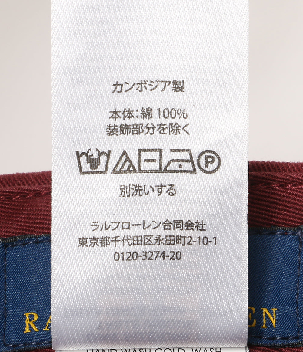 POLO RALPH LAUREN キャップ NY パッチ ツイル ボール キャップ バー