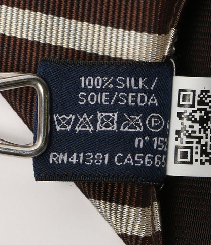 美品 POLO RALPH LAUREN ネクタイ ヴィンテージインスパイアード ストライプ ブラウン メンズ ポロ・ラルフローレン