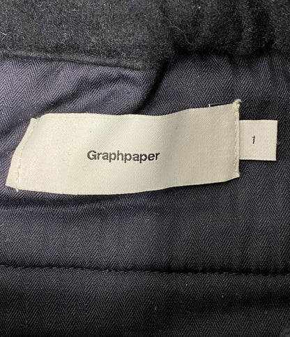 Graphpaper グラフペーパー ワイドパンツ ネイビー GPW16-LPT02 メンズ SIZE 1