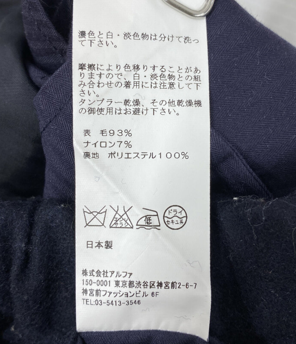 Graphpaper グラフペーパー ワイドパンツ ネイビー GPW16-LPT02 メンズ SIZE 1