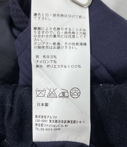 Graphpaper グラフペーパー ワイドパンツ ネイビー GPW16-LPT02 メンズ SIZE 1