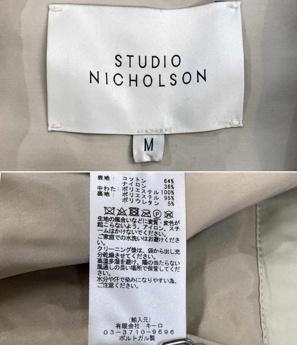 STUDIO NICHOLSON 中綿ベスト SNM-770 TEO ECODOWN TECH COTTON メンズ SIZE M スタジオニコルソン