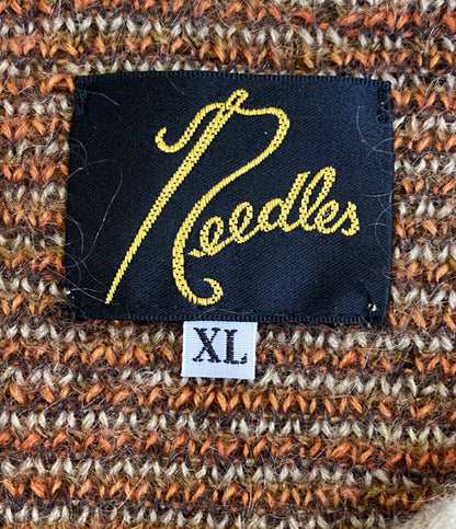 NEEDLES モヘヤカーディガン 総柄 HM270 メンズ SIZE XL ニードルズ