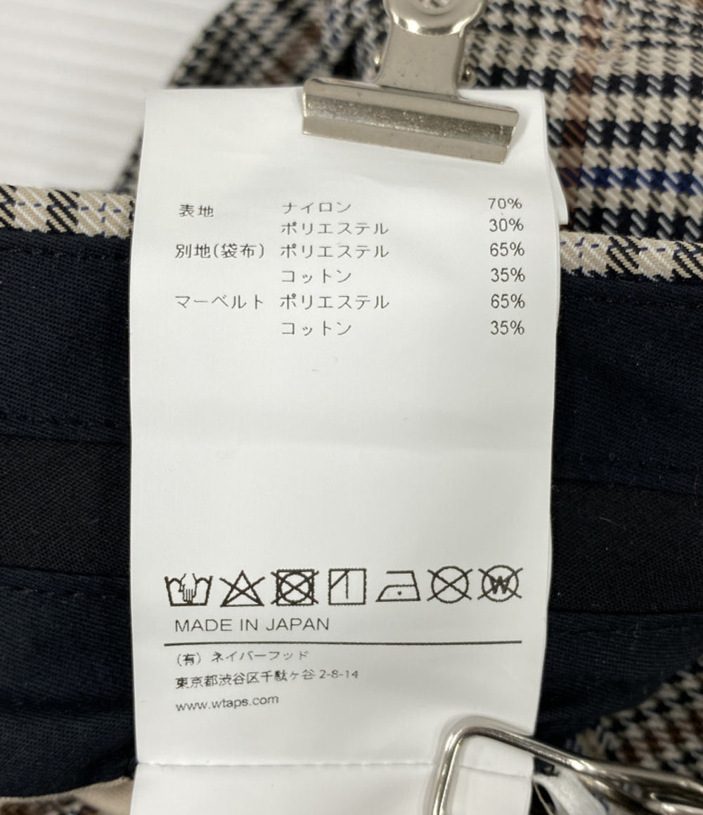 WTAPS パンツ チェック メンズ SIZE 03 ダブルタップス – Rehello by