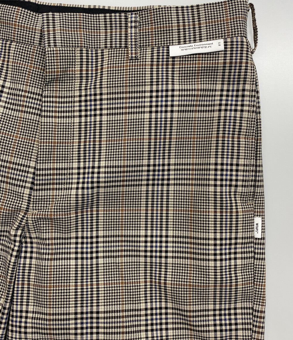 WTAPS パンツ チェック メンズ SIZE 03 ダブルタップス – Rehello by