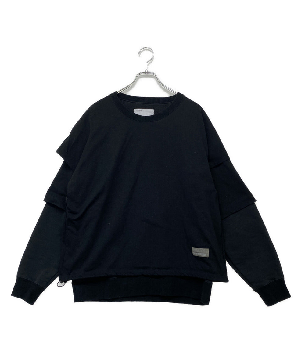 Poliquant ポリクアント レイヤード風スウェット THE LAYERED L S SWEATSHIRT メンズ SIZE 3