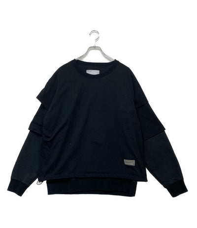 Poliquant ポリクアント レイヤード風スウェット THE LAYERED L S SWEATSHIRT メンズ SIZE 3