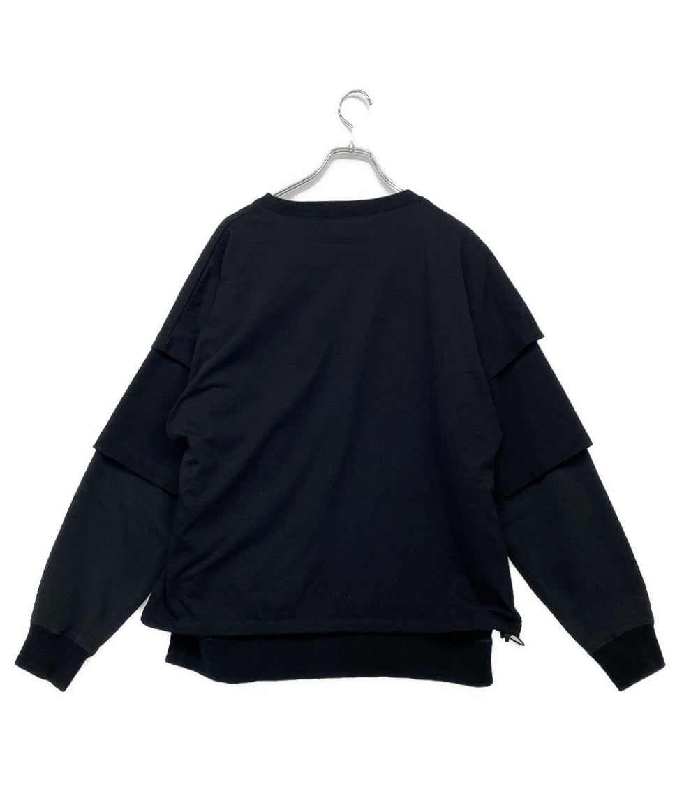 Poliquant ポリクアント レイヤード風スウェット THE LAYERED L S SWEATSHIRT メンズ SIZE 3