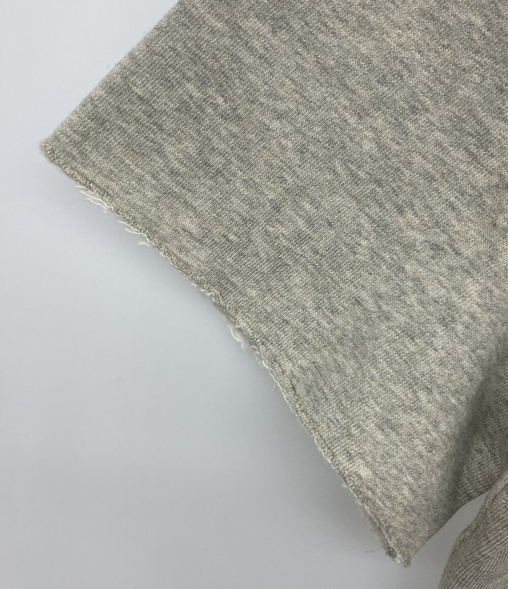 美品 POLO RALPH LAUREN 半袖スウェット USA FLEECE SHORT SLEEVE SWEAT GRAY メンズ SIZE L ポロ・ラルフローレン