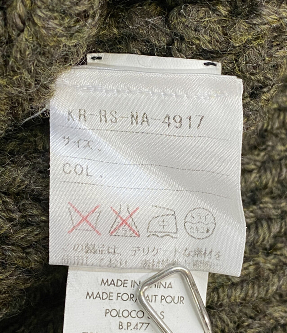 RRL RALPH LAUREN 丸首ニット セーター オールド フィッシャーマン メンズ SIZE M ダブルアールエル