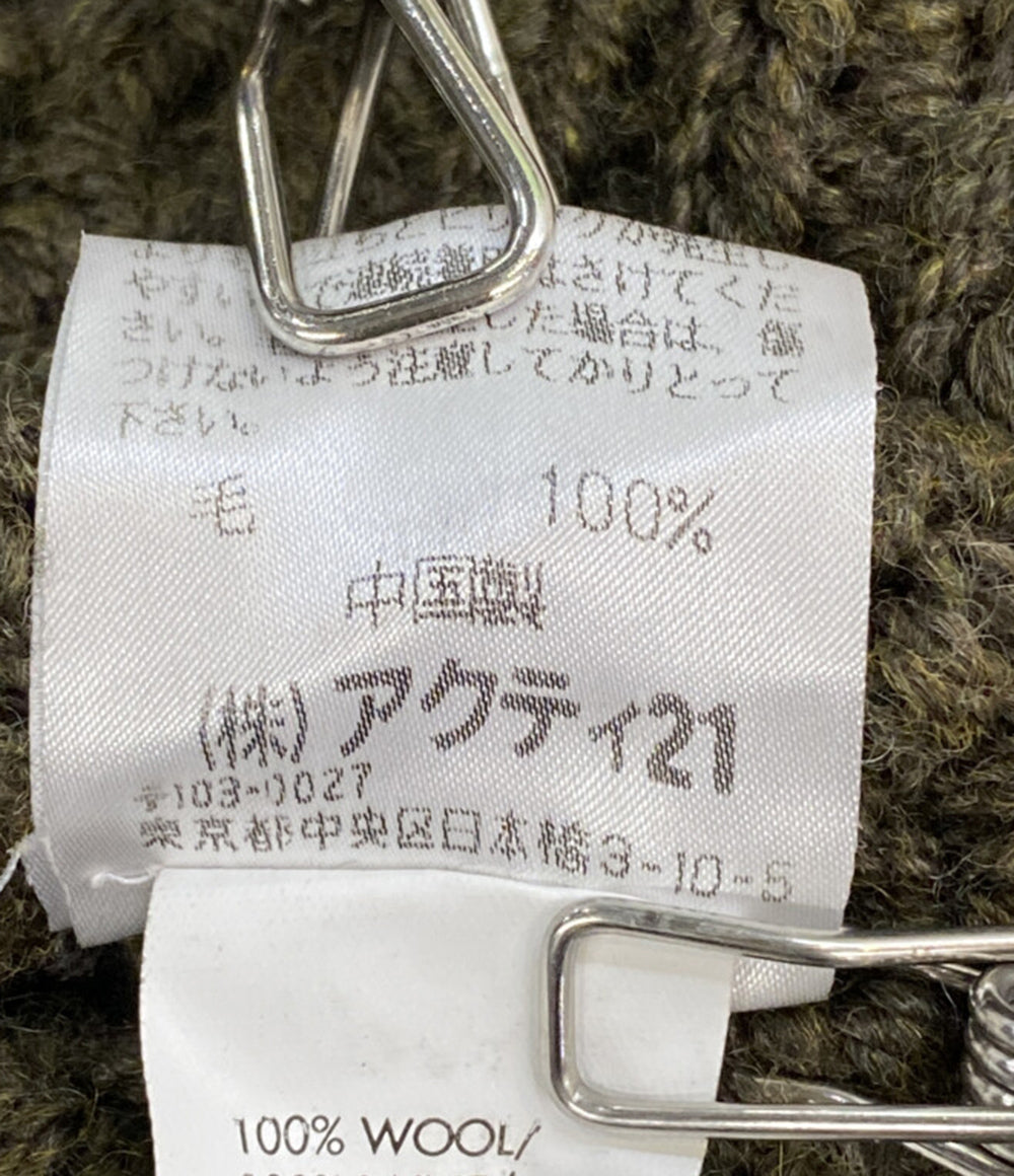 RRL RALPH LAUREN 丸首ニット セーター オールド フィッシャーマン メンズ SIZE M ダブルアールエル