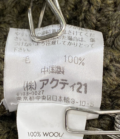 RRL RALPH LAUREN 丸首ニット セーター オールド フィッシャーマン メンズ SIZE M ダブルアールエル