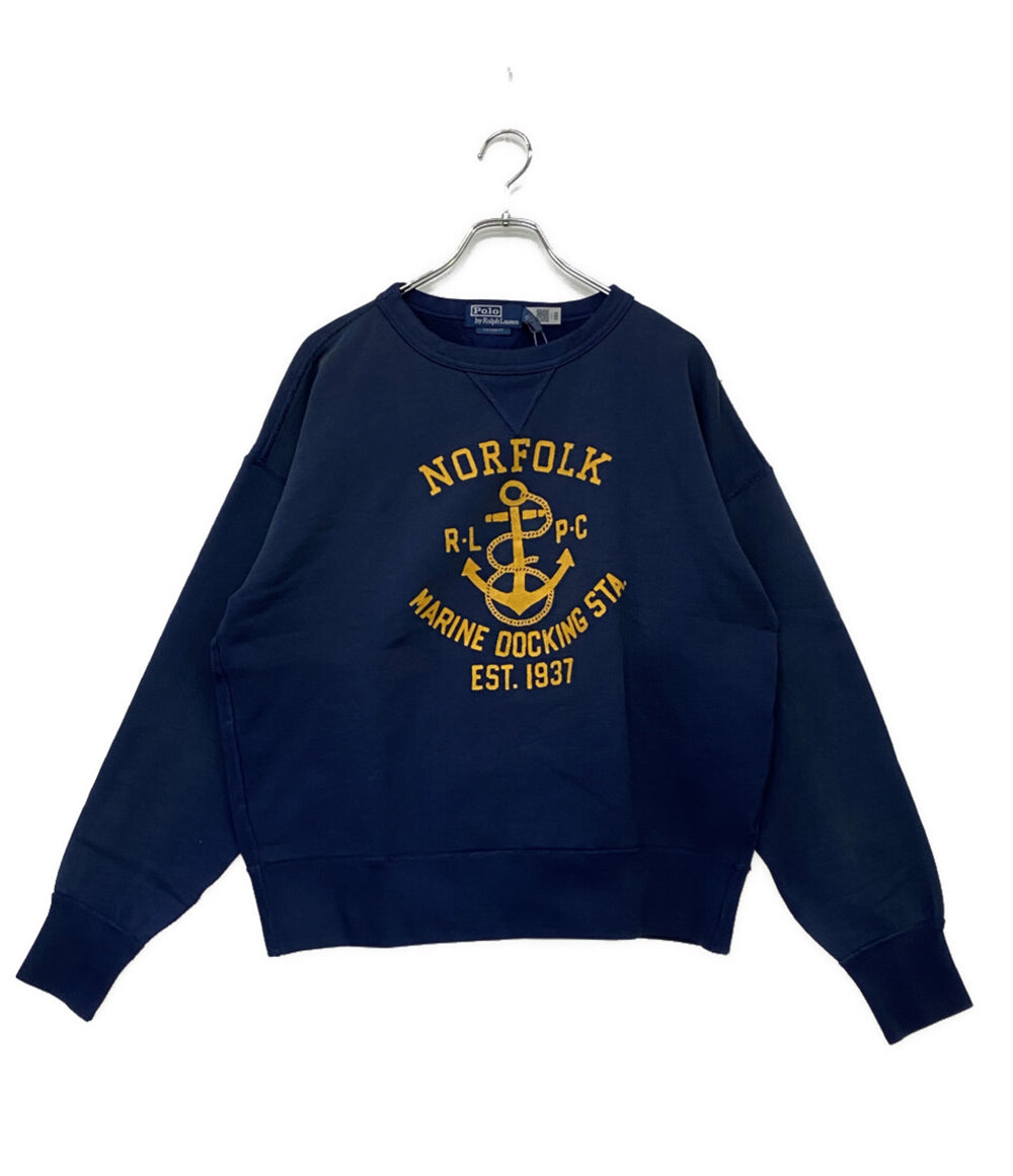 美品 POLO RALPH LAUREN スウェット VINTAGE FIT FLEECE GRAPHIC SWEAT