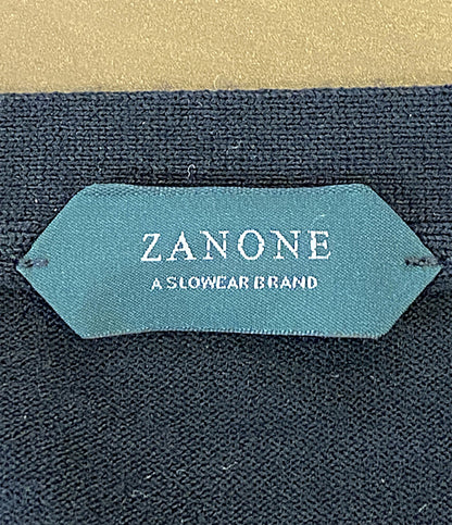 美品 ZANONE カーディガン flexwool ブラック イタリア製 メンズ SIZE 48 ザノーネ