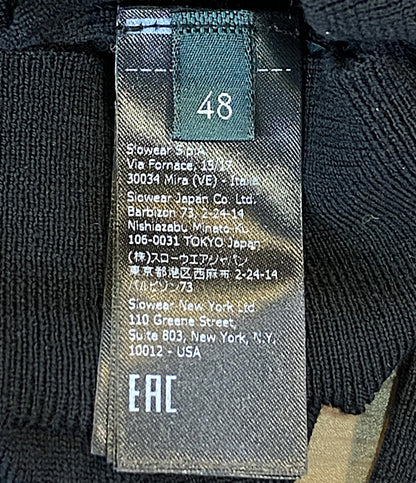 美品 ZANONE カーディガン flexwool ブラック イタリア製 メンズ SIZE 48 ザノーネ