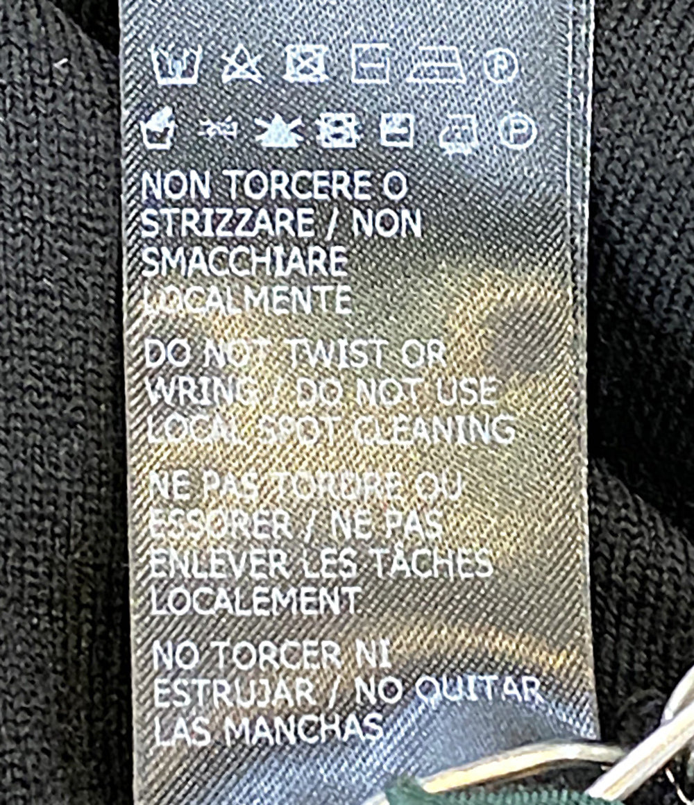美品 ZANONE カーディガン flexwool ブラック イタリア製 メンズ SIZE 48 ザノーネ