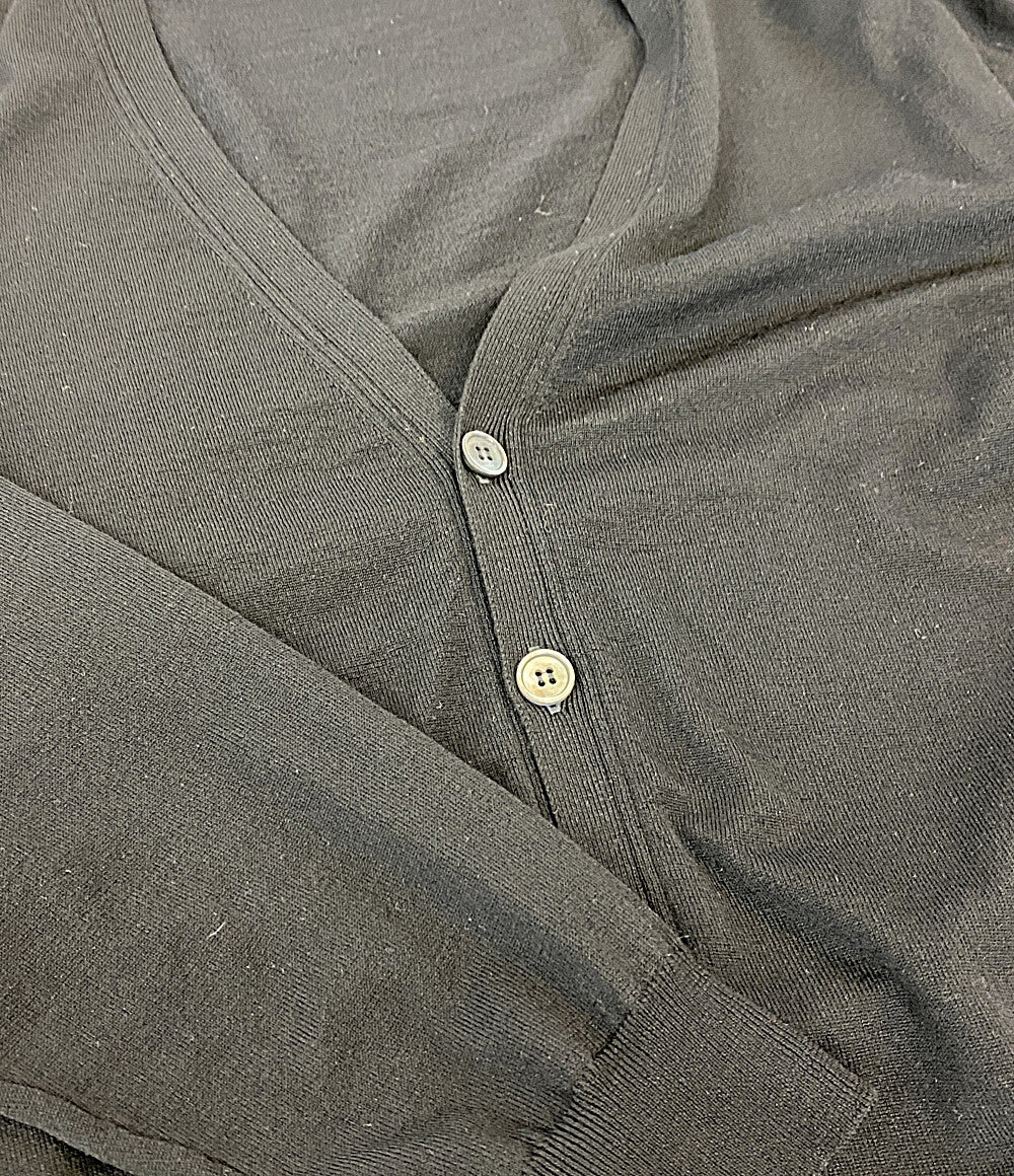 美品 ZANONE カーディガン flexwool ブラック イタリア製 メンズ SIZE 48 ザノーネ