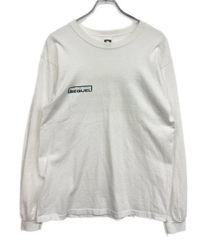 SEQUEL OUTDOOR CLOTHING シークエル 長袖Ｔシャツ VINTAGE オールドモデル ホワイト 00s メンズ SIZE M