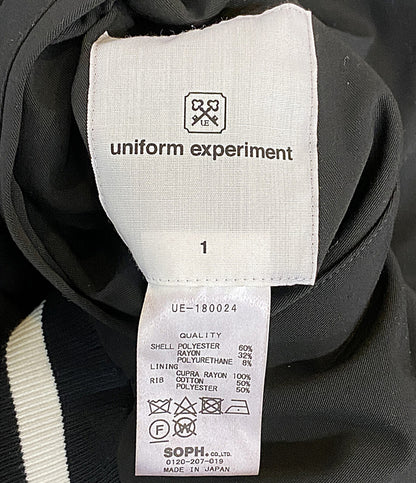 UNIFORM EXPERIMENT ブルゾン SWING TOP BLOUSON リバーシブル 18ss UE-180024 メンズ SIZE 1 ユニフォームエクスペリメント